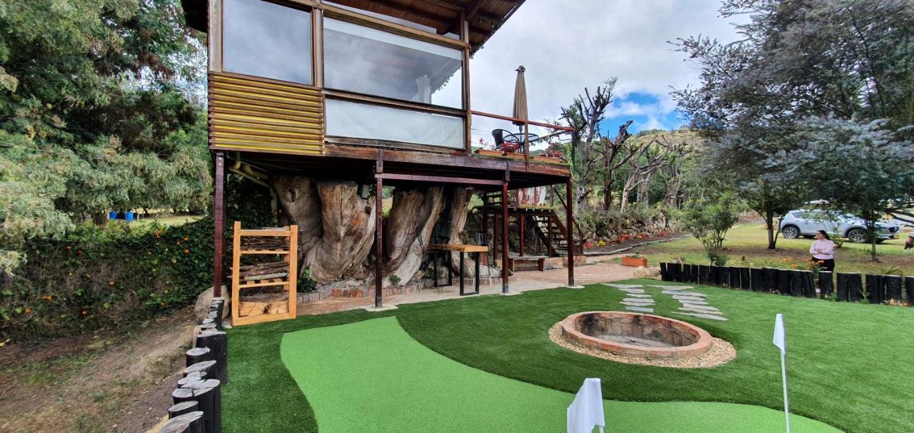 Casa En El Arbol Villa Suesca Dış mekan fotoğraf